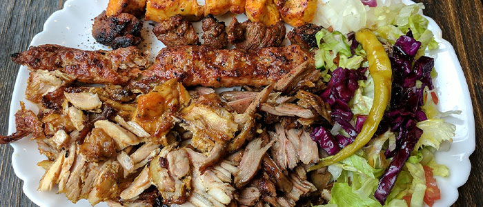 Mixed Meat Kebab 