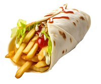 Cheesy Chips Wrap With Sauce 