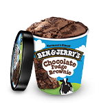 Ben & Jerry's Ice Cream- Chocolate Fudge Brownie 465 Ml 