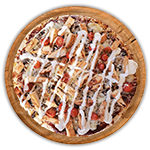 Kebab Pizza 